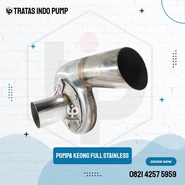 Keong Full Stainlis 2,5 inch impeller Standar Daun 4