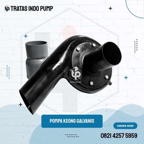 Pompa Keong Galvanis 2.5 Inch Impeller Spi Daun 4