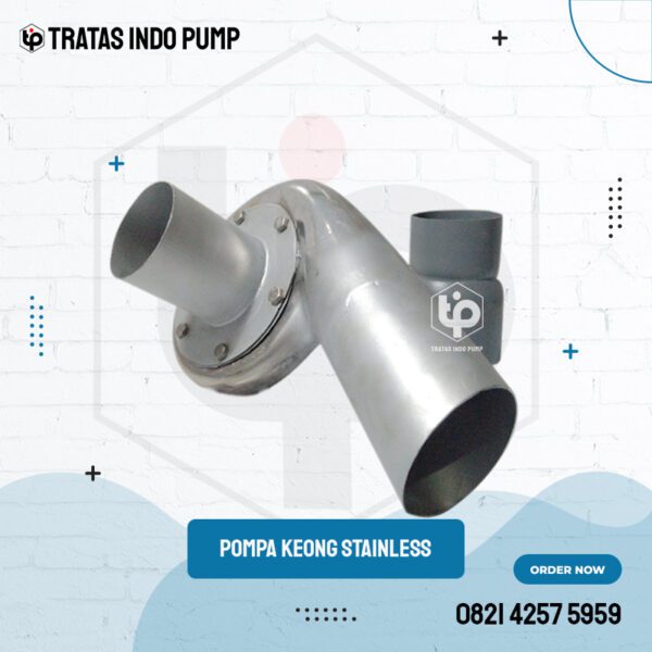 Pompa Keong Stainlis 3 Inch Spei Daun 6