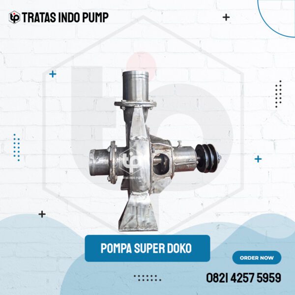 Pompa Doko TIP 6 Inch Body As Kipas Stainless