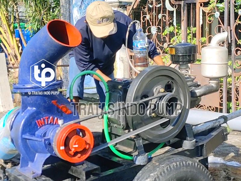 Pompa Irigasi Sawah Merk Intan